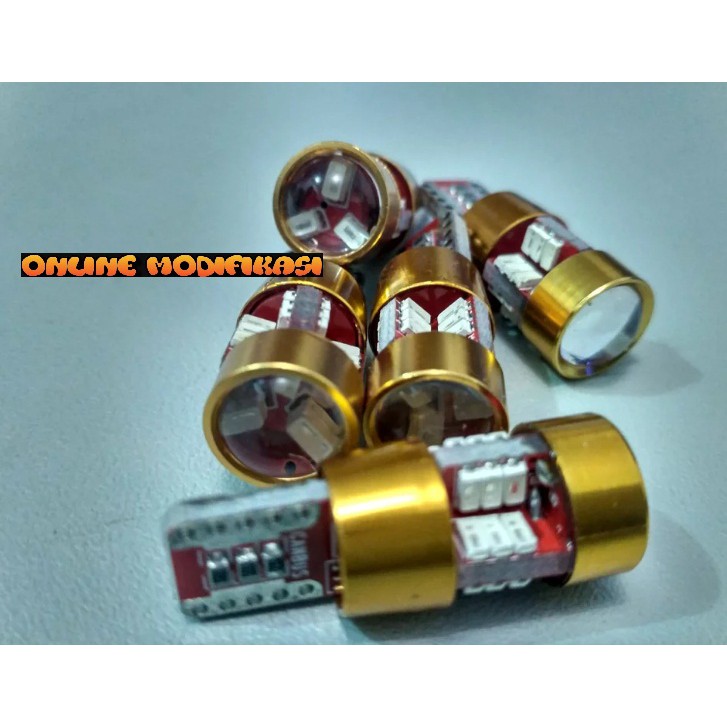 Led T10 Lensa Canbus 12 Volt