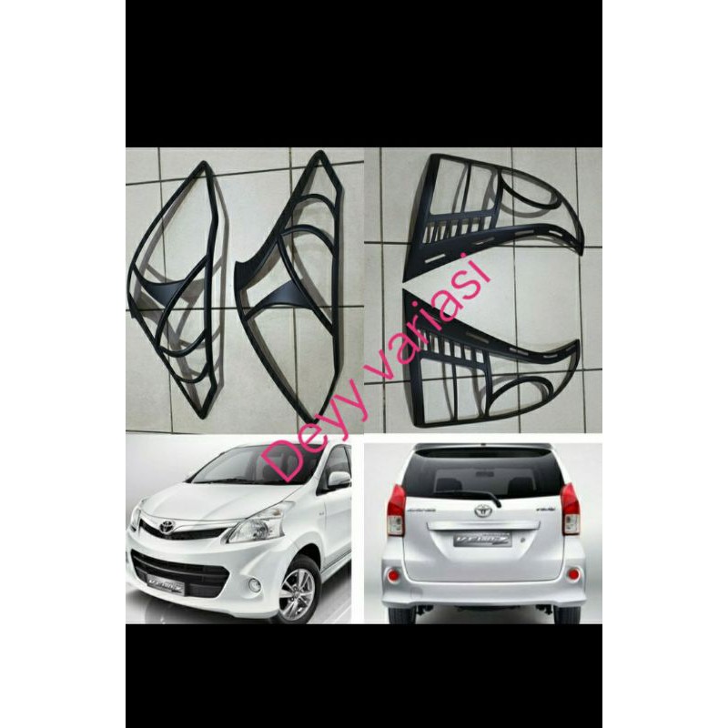 garnish lampu mobil all new avanza 2012-2014