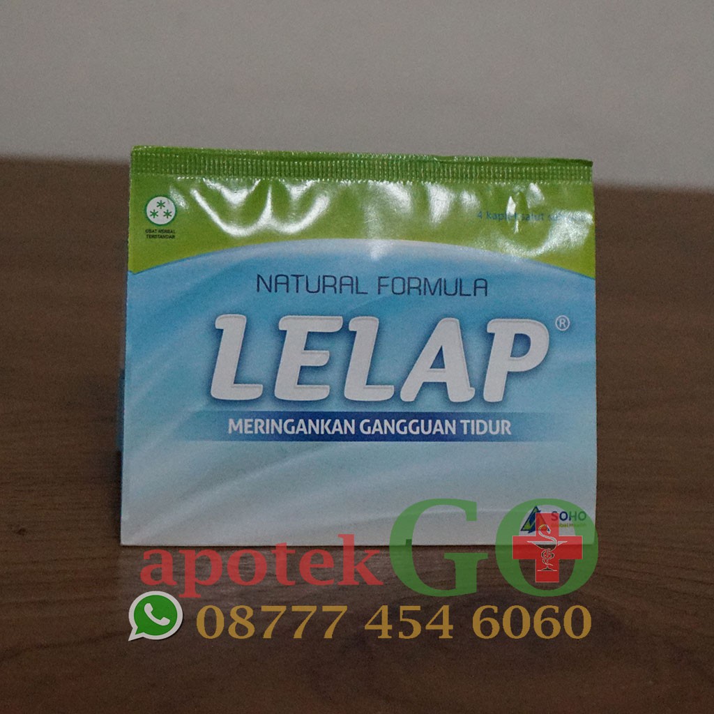  LELAP TABLET OBAT HERBAL NATURAL FORMULA UNTUK 