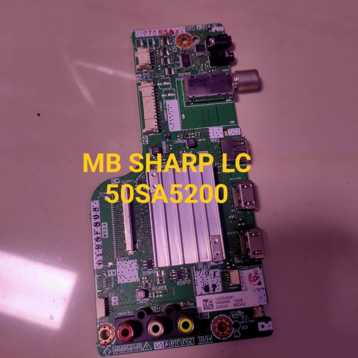 MB - MAINBOARD - MOTHERBOARD - MESIN TV SHARP 50SA5200 50SA5200x