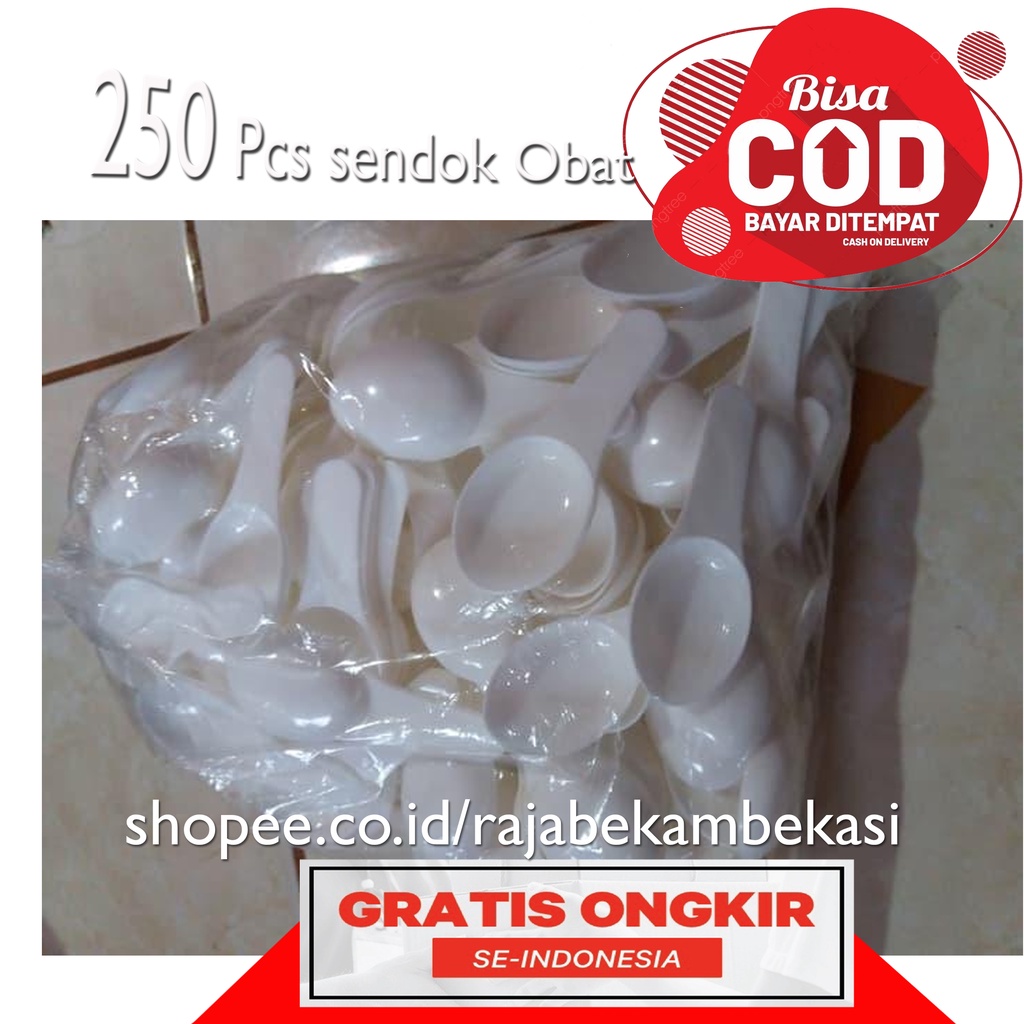 Sendok Obat 5ml (pack)isi 250/ Sendok syrup isi 250 Pcs