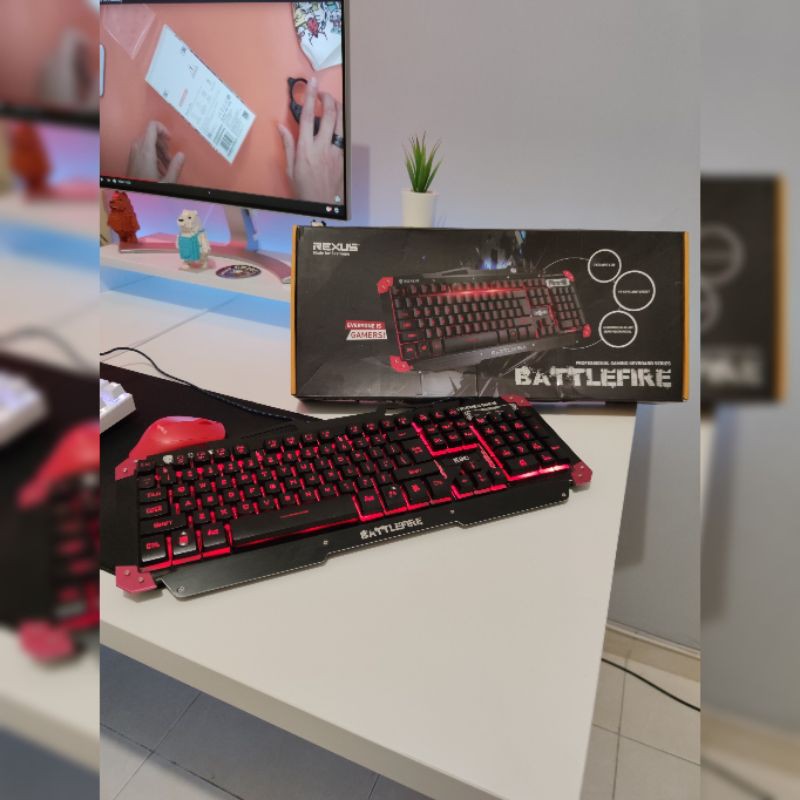 [BEKAS/SECOND] Keyboard Rexus K9C