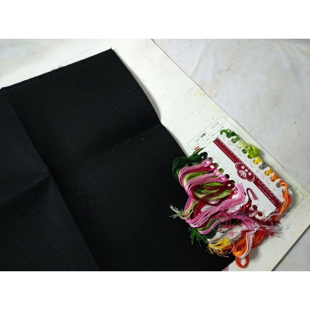 DISKON Paket DIY Craft Sulam Kristik DOME 31003 Vas Bunga Flower Tulip