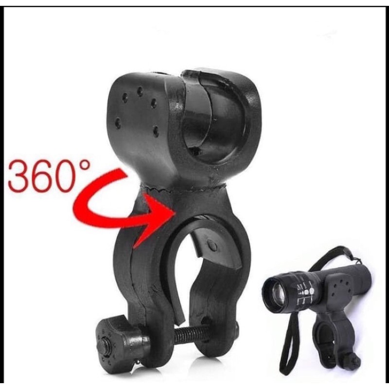 bracket lampu sepeda/holder lampu sepeda