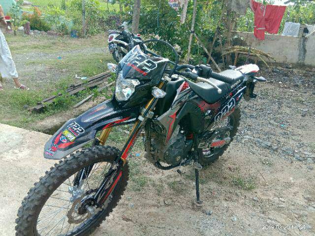 Stiker decal crf 150 l terlaris 08