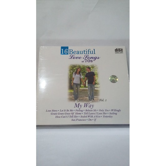 CD ORIGINAL 16 BEAUTIFUL LOVE SONGS AT 70S VOL. 1