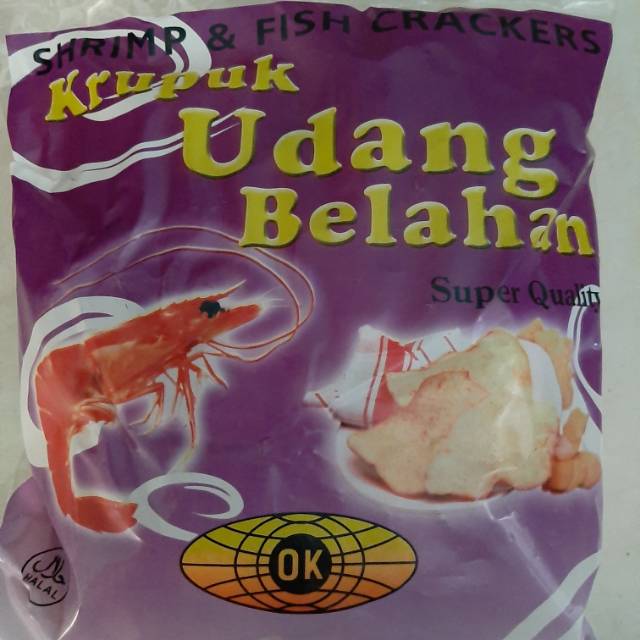 

Kerupuk udang belahan (ungu)