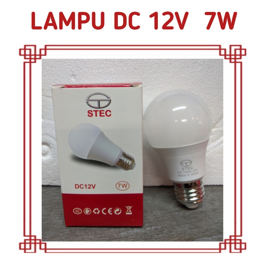 Bohlam LED 7W / Lampu LED DC 12V 7 Watt