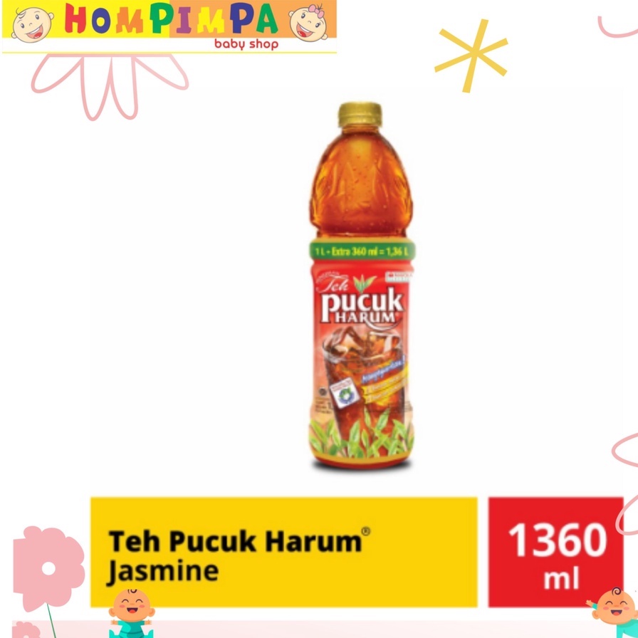 

TEH PUCUK HARUM JASMINE 1360ML / TEH PUCUK 1 LITER + 360ML