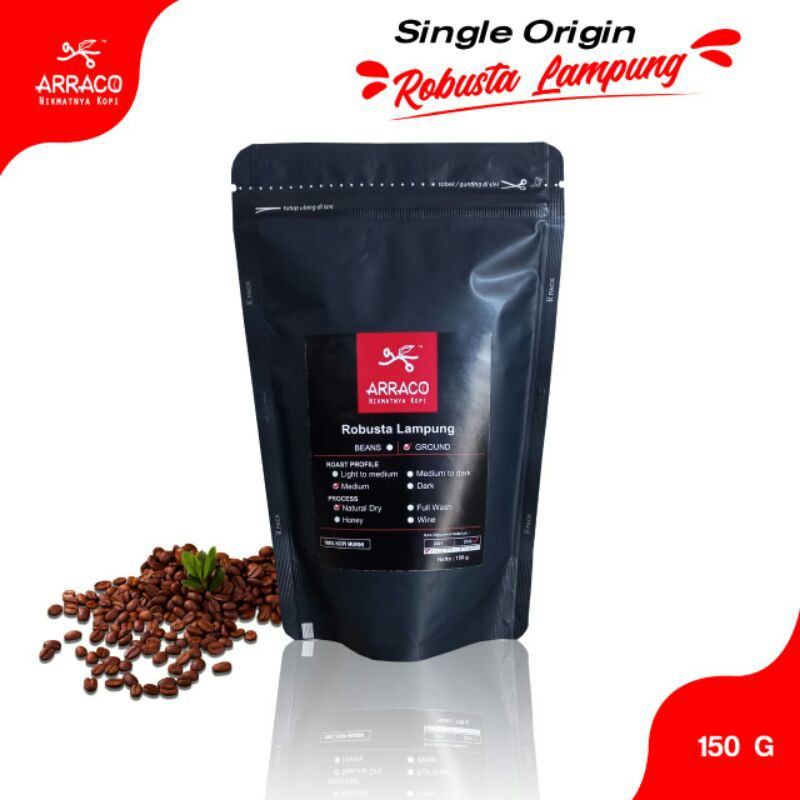 Jual Kopi Bubuk Murni Robusta Lampung Shopee Indonesia