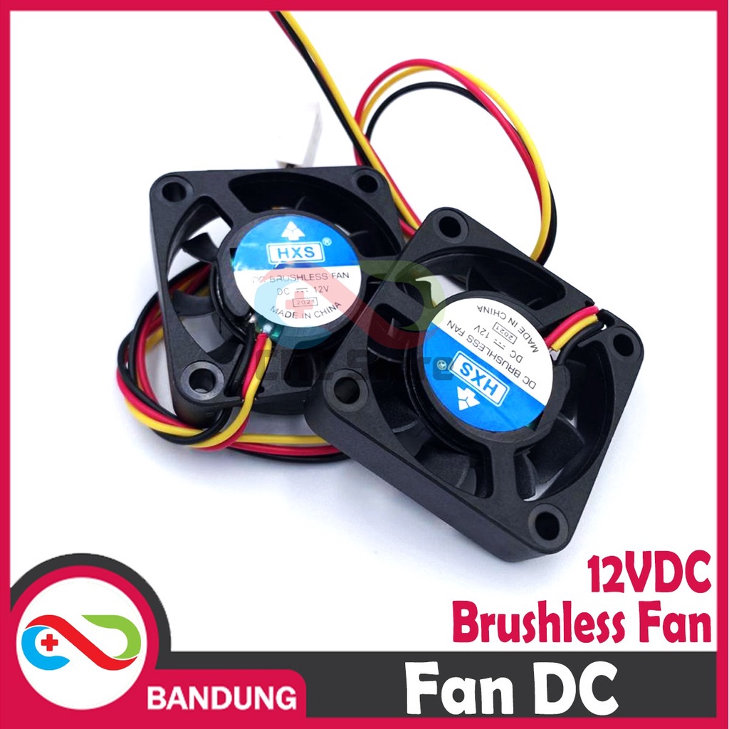 MINI FAN DC BRUSHLESS DC 12V 4x4x1CM