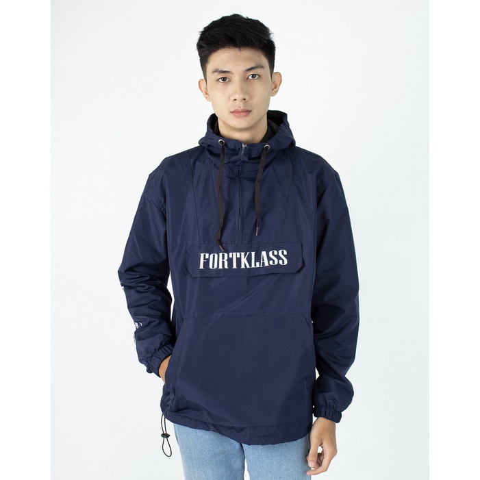 HIPNOP Jaket Pullover Time Jaket pria Lengan Panjang Water Proff