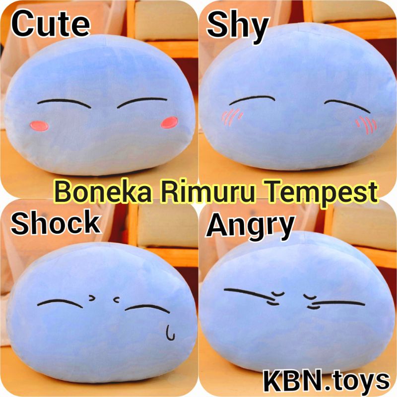 Bantal Boneka Rimuru Tempest 30cm Boneka Slime