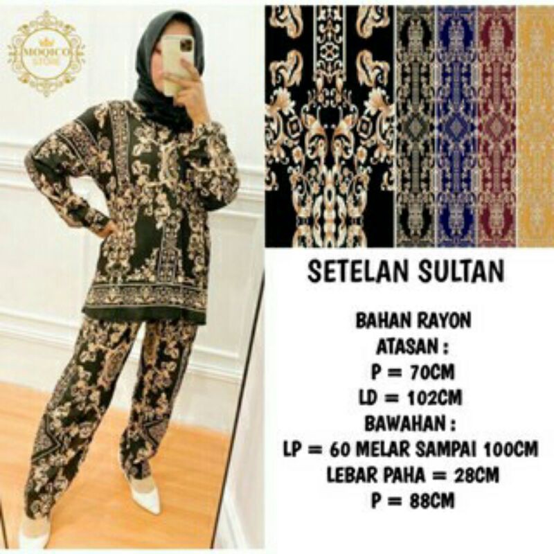 MN-SETELAN SULTAN HYGET TERBARU//SET HYGET SULTAN