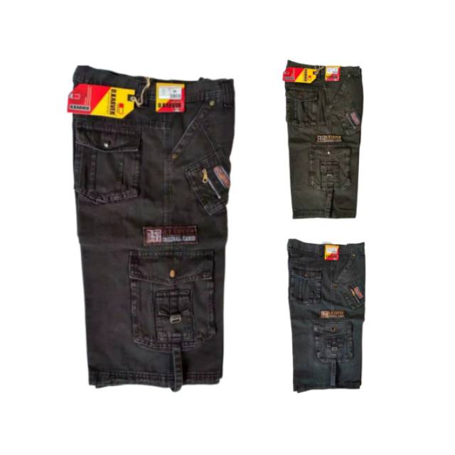 Celana Pendek 3/4 Bawah Lutut | cargo 3/4 Pria | Celana Cargo Size 27-38