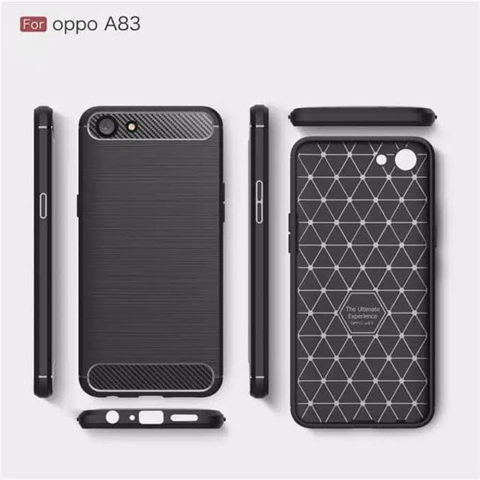 OPPO A33 NEO 7/A37 NEO 9/A39/A57/A1K/A3S/A83/A71 CASE SOFTCASE BLACK CARBON