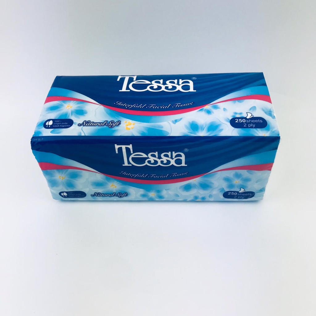 Tessa * Tisu tesa * 250 Sheets 2 ply