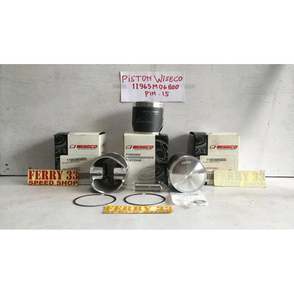 TERMURAH PISTON RING WISECO NINJA RR DAN R PEN 15 MM DIAMETER 68 MM