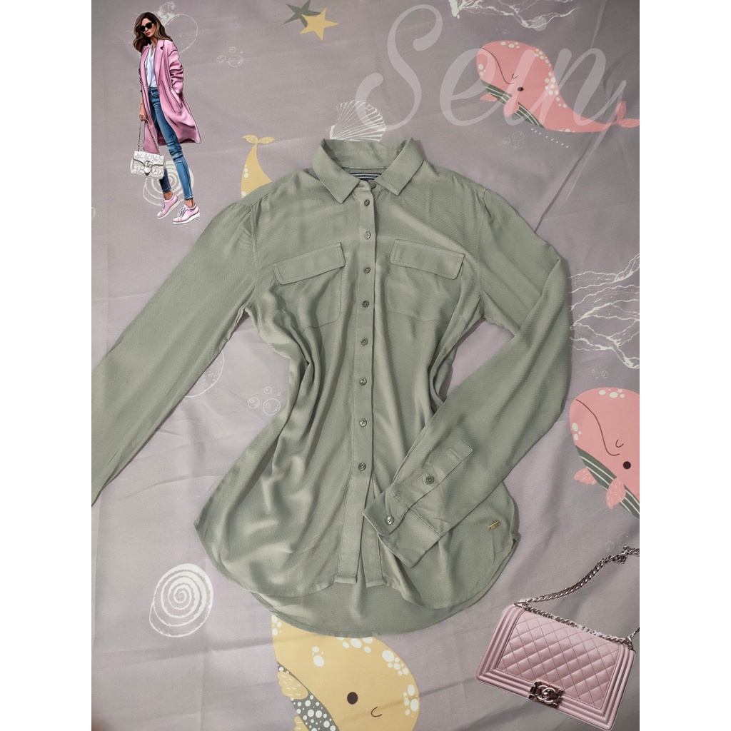 Kemeja Formal Wanita Tommy Hilfiger