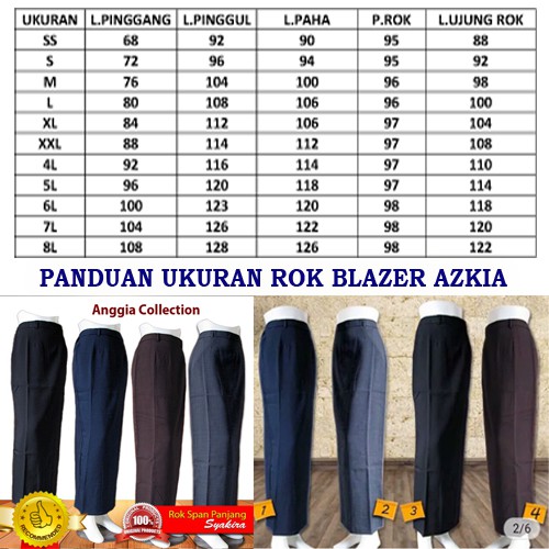 Rok Span Brand Syakira warna merah cabe, abu tua, milo, cokelat susu, khaki, cream- rok kerja wanita-rok kuliah-rok kantor