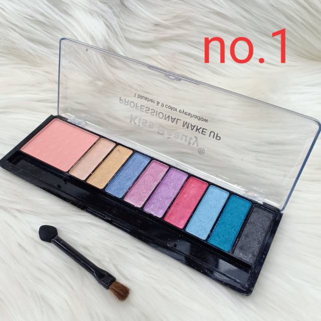 EYESHADOW KISSBEAUTY PROFESIONAL PALETE
