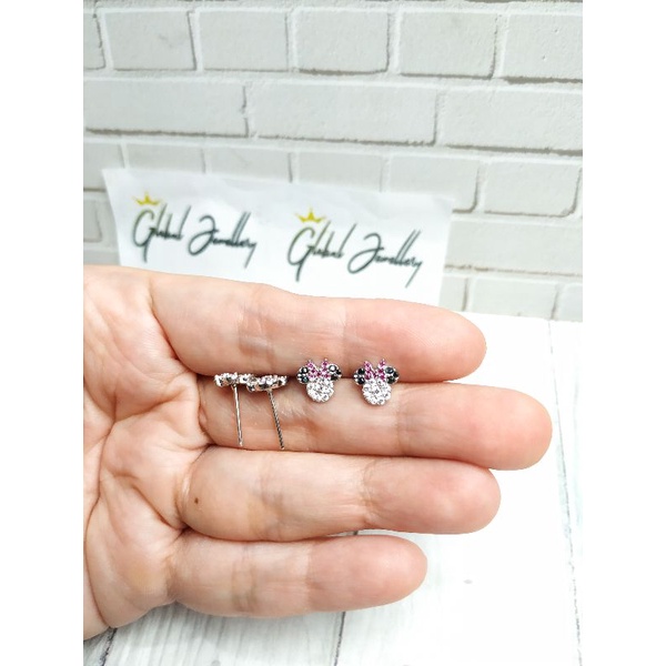 GIWANG TUSUK HK MATA ZIRCON PERAK ASLI S925 CC928