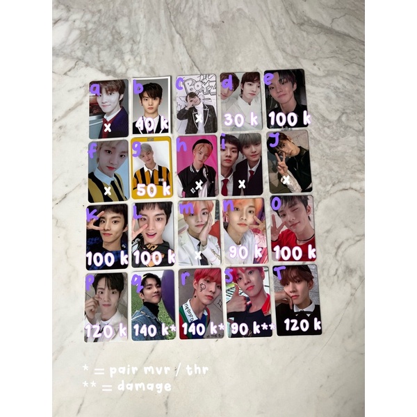 PHOTOCARD PC Q THE BOYZ BOY FRESH WOLF MOON BOY GIDDY UP SPECIAL REAL DREAM BLOOM HEART NO AIR IN TH