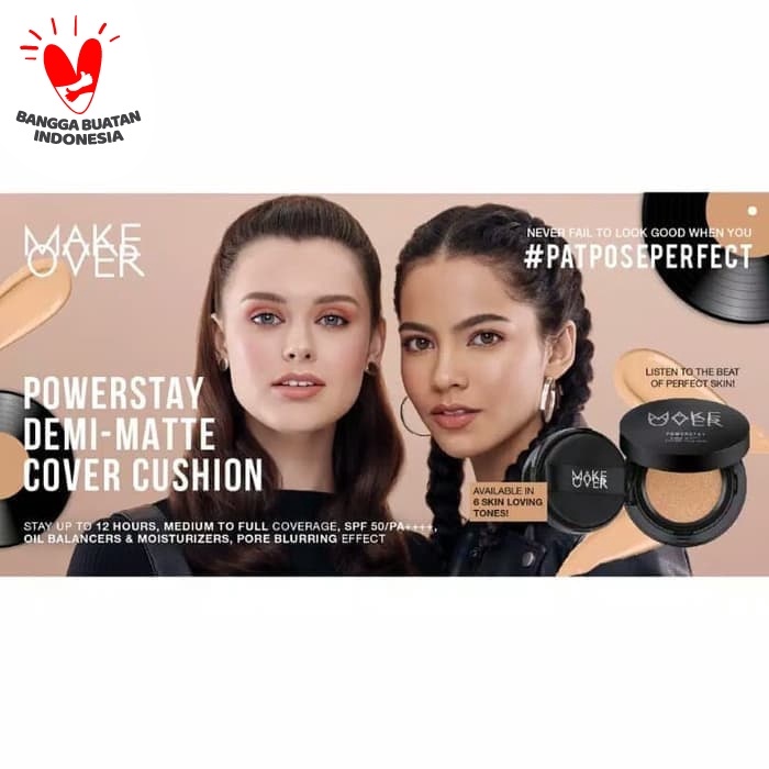 MAKE OVER REFILL POWERSTAY DEMI MATTE COVER CUSHION