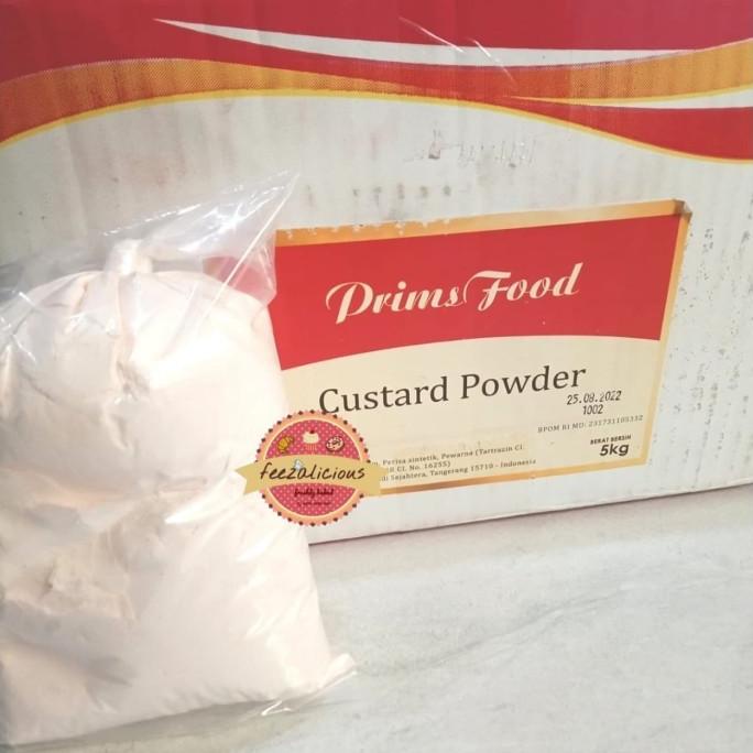 

[[COD]] Primsfood Custard Powder / Tepung Custard Repack 500 Gram MURAH Kode 175