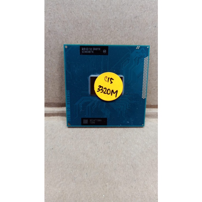 processor laptop core i5 3320m gen3 bergaransi
