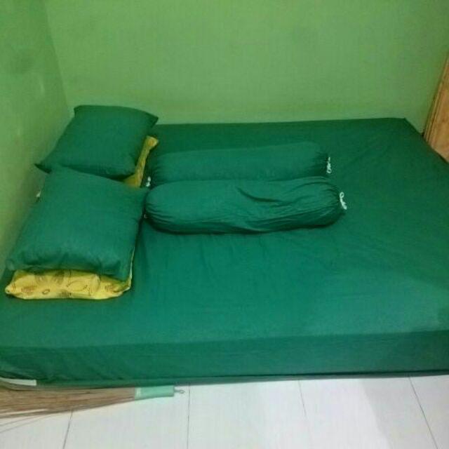 California Sprei Polos Emboss Tempat Tidur 180x200 King Size Dewasa Murah - Ijn Plaza