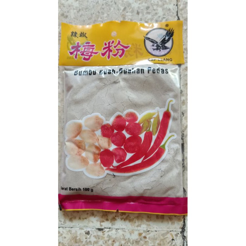 

bumbu tabur buah buahan pedas cap elang 100 gr