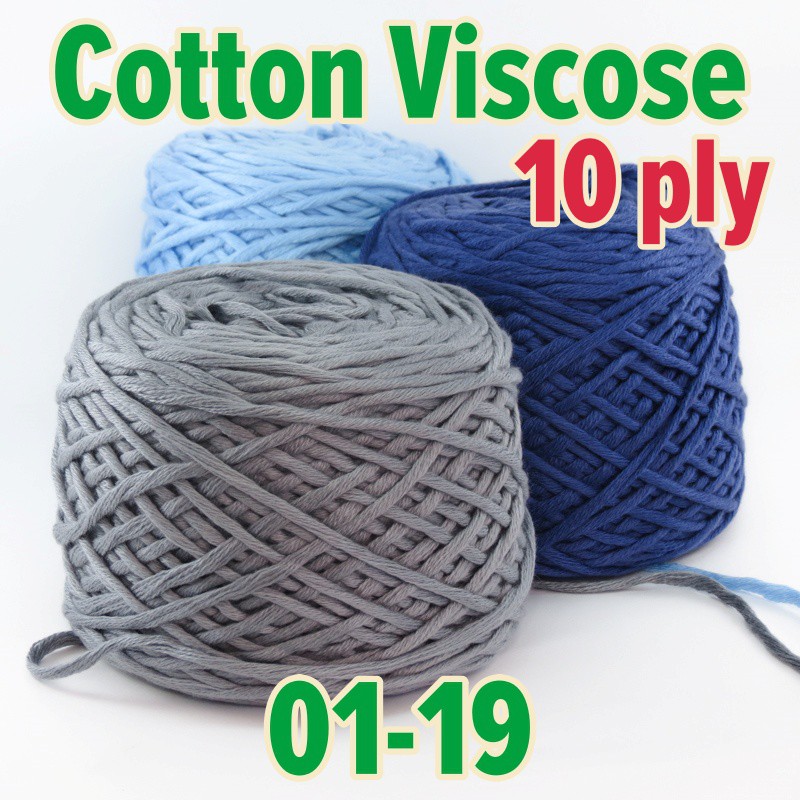 Benang Rajut Katun Viscose Tebal 10 ply A 200gr Shopee Benang Rajut Katun Viscose Tebal 10 ply A 200gr Shopee