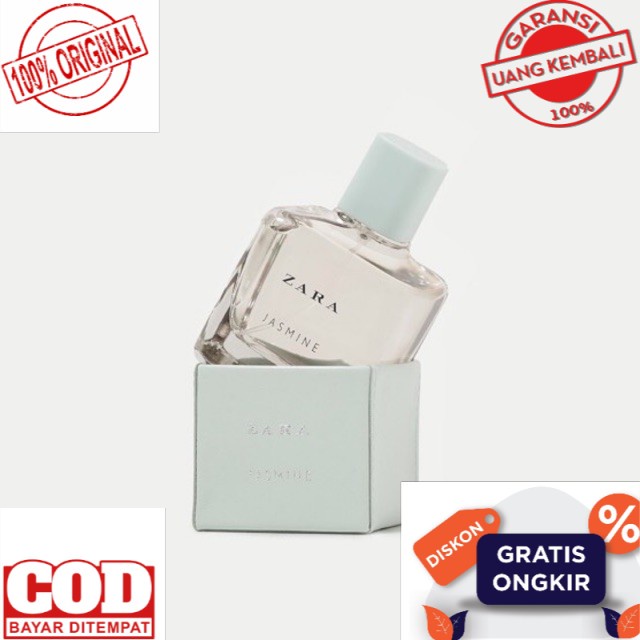 PARFUM ORIGINAL WANITA Zara White Jasmine For Women EDT 100ml
