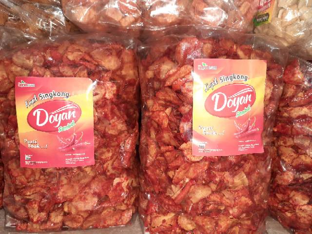 

500gr Keripik Singkong Sambal Balado