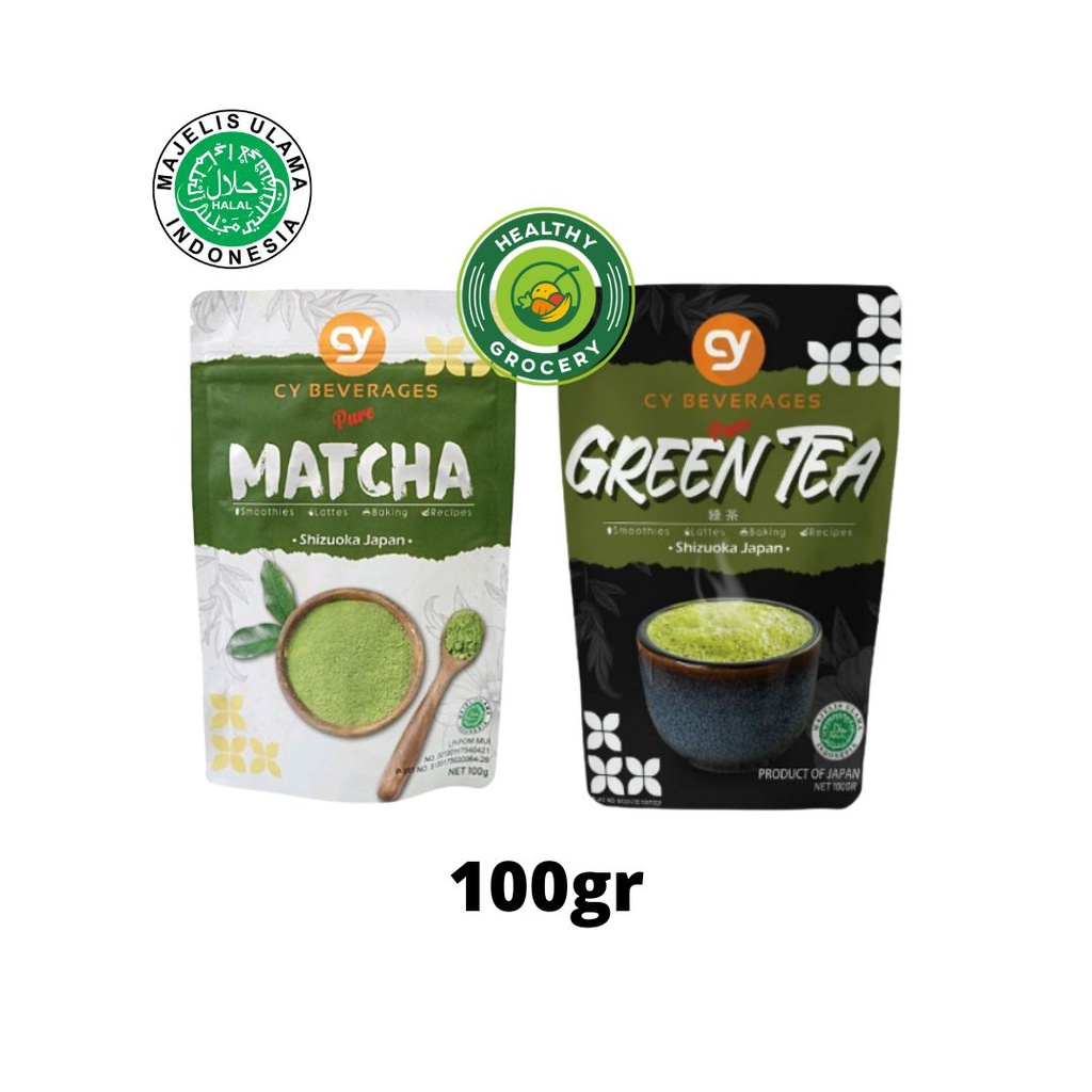 

Cy Beverages Pure Matcha / Pure Green Tea 100gr