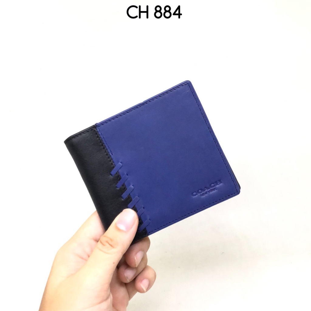 dompet kulit pria CH Rib&amp;Repair super premium full kulit sapi grade A