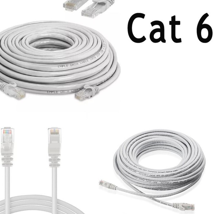 [PREMIUM QUALITY] KABEL LAN 5m CAT6 / KABEL RJ45 CAT 6 UTP 5 meter