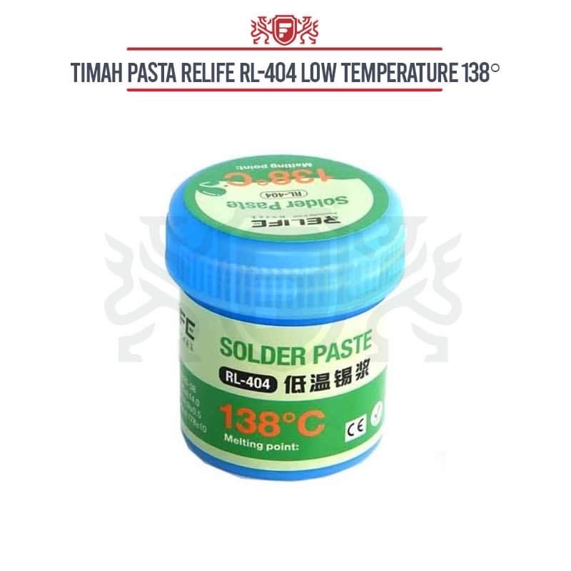 Timah Pasta Relife RL-404 Low Temperatur 138 Derajat