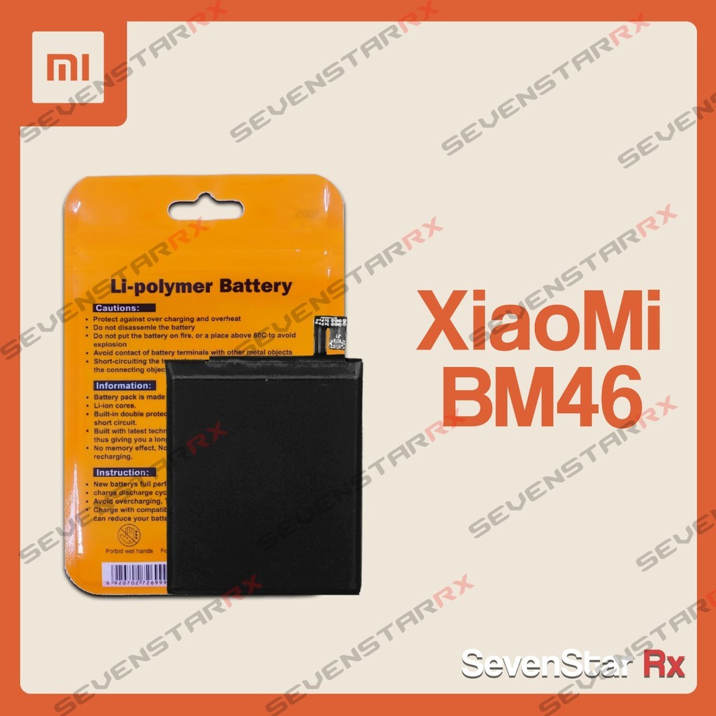 Batre Baterai Battery Xiaomi Redmi Note 3 - Pro Bm46-1