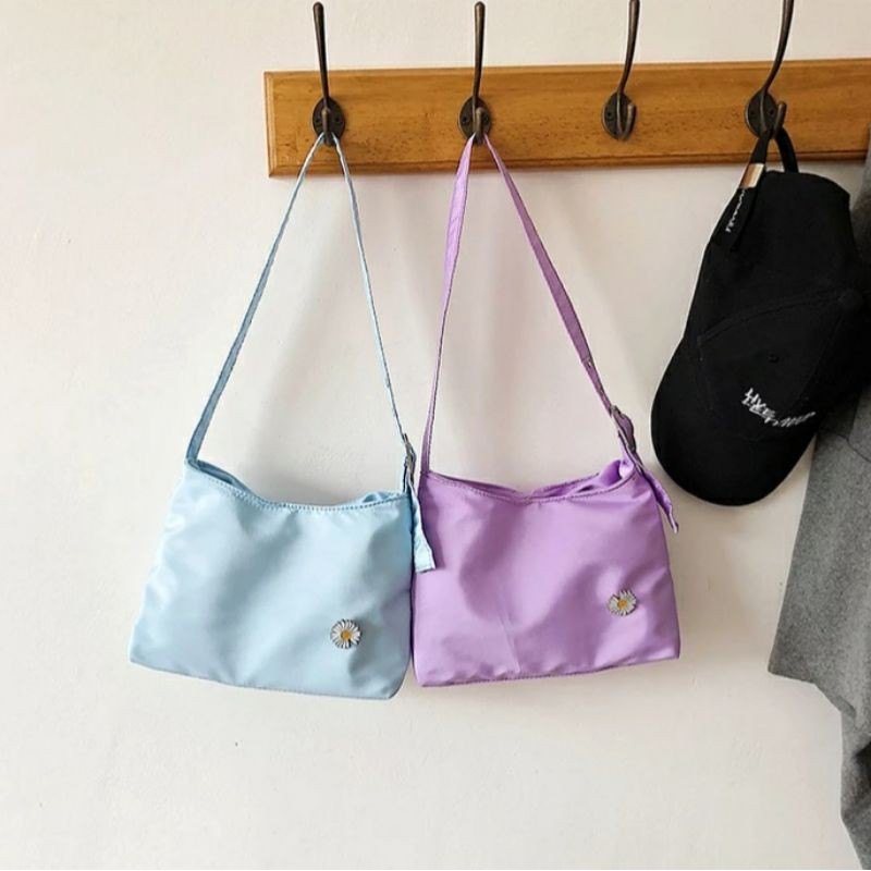 dem_sare / DS1065 - Tas selempang kanvas Tas Selempang Wanita Remaja Slingbag Tas Selempang Wanita Murah