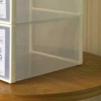 ◘ Kotak Sepatu jumbo Acrylic Transparan ➪