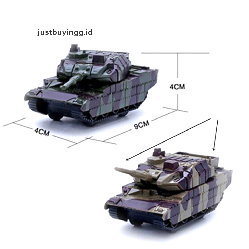 Justbuyingg.Id Mainan Miniatur Tank Hijau Army 3d Untuk Edukasi Anak 0-0 - 0-0 &quot;