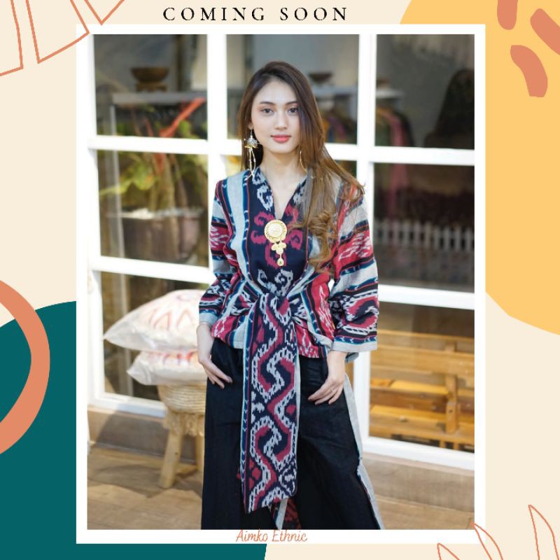 setelan baju tenun tenun troso asli