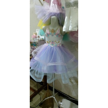 GAUN ANAK UNICORN (COCOK BUAT ULANG TAHUN/PARTY/HADIAH)