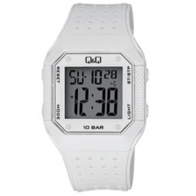 Jam Tangan Pria QQ Q&amp;Q QnQ Original Sport Fashion Digital M158 Water Resist 10 BAR