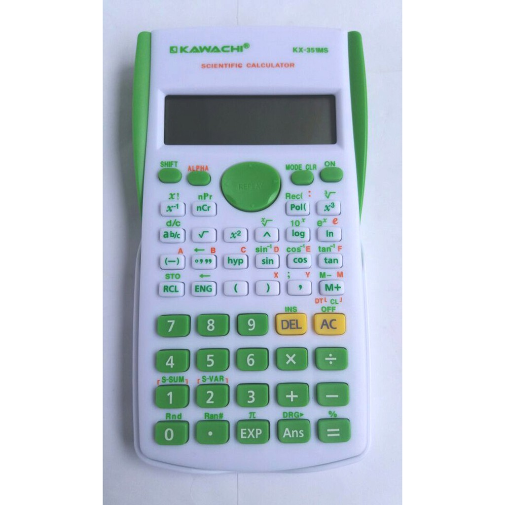 Kalkulator Scientific Kawachi Kx 351 Ms Kalkulator Scientific Kawachi Warna Random Shopee Indonesia