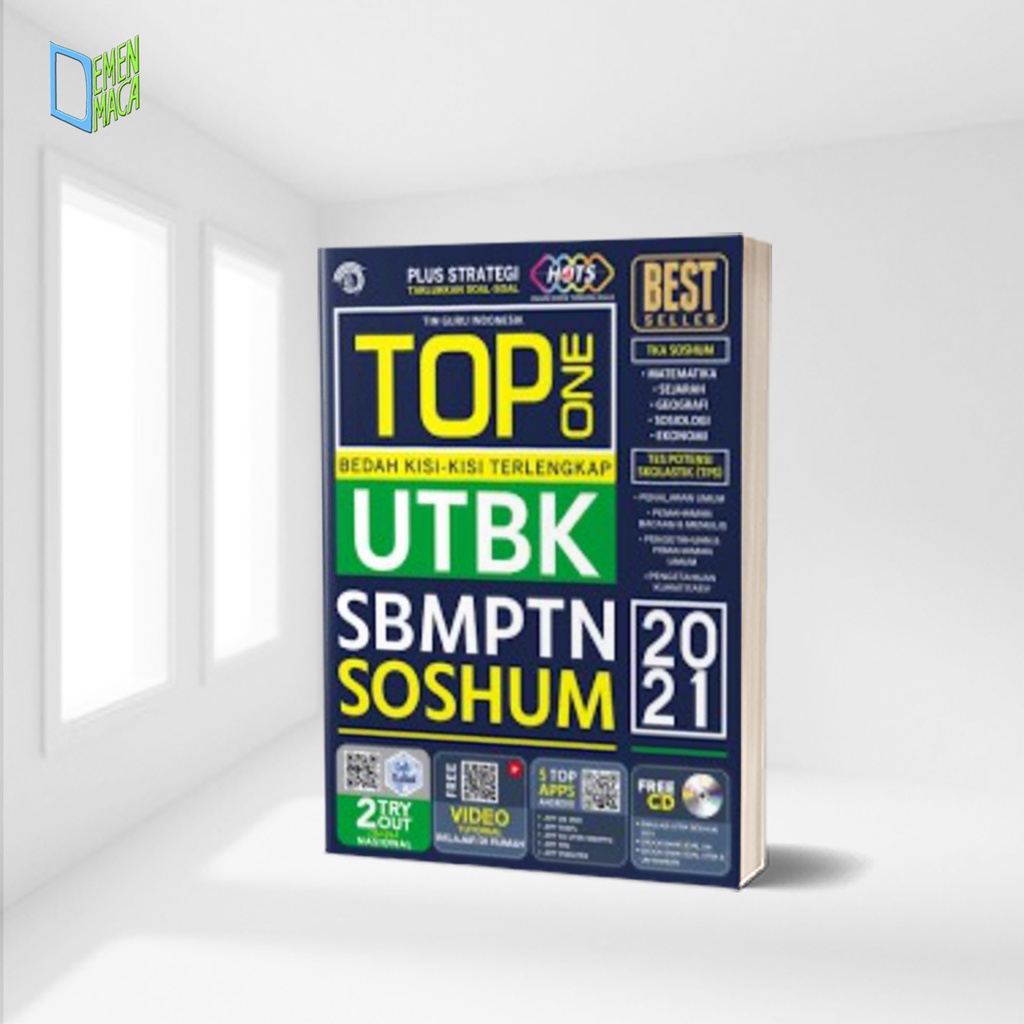 TOP ONE UTBK SBMPTN SOSHUM 2021 + CD
