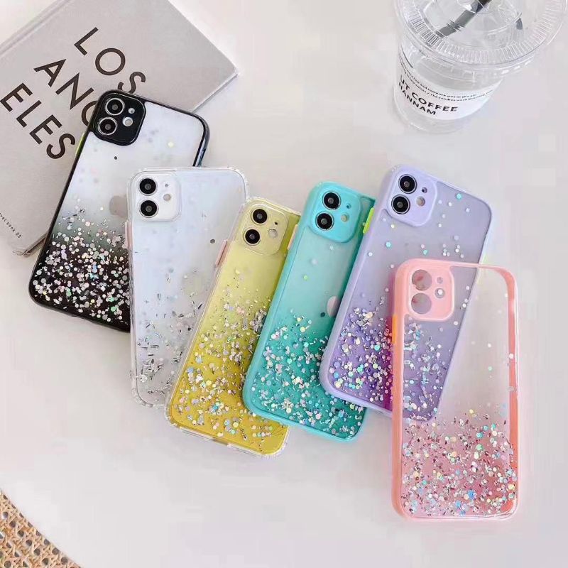 CASE GLITER WARNA UNTUK SAMSUNG A20S A03S A03 A03CORE A12 A13 J2PRIME J7PRIME REALME C11 C12 C20 C21 C21Y C35 INFINIX SMART 5 Hot 10PLAY