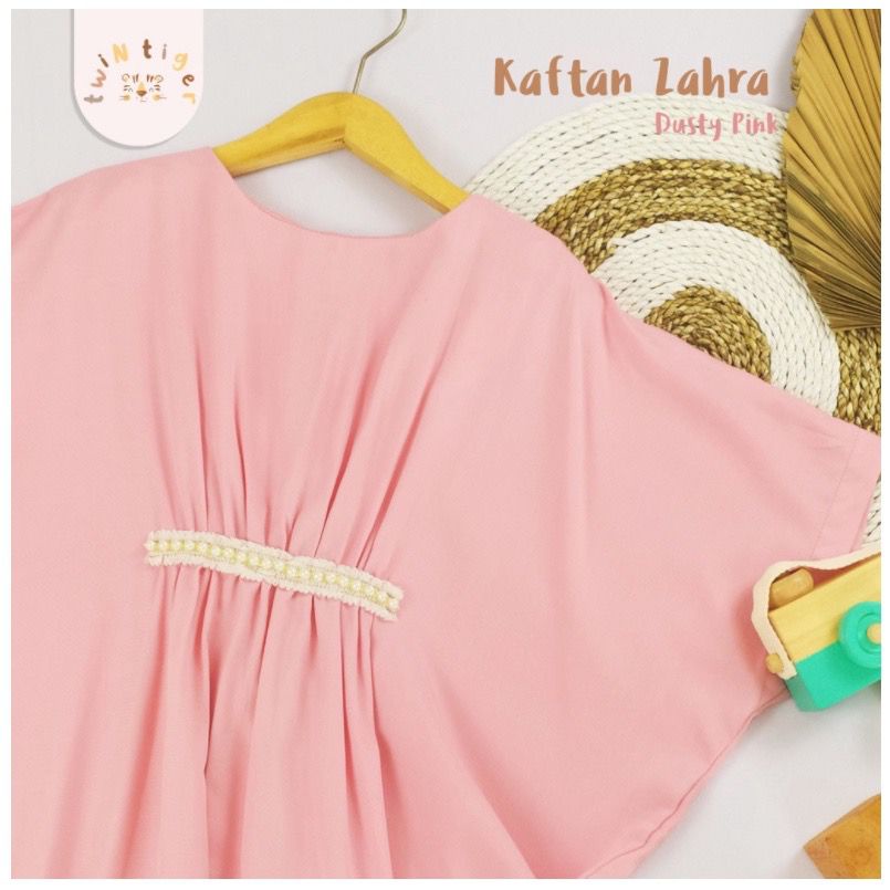 Twin Tiger Kaftan Zahra Dress - Pakaian Anak Muslim/Kaftan anak